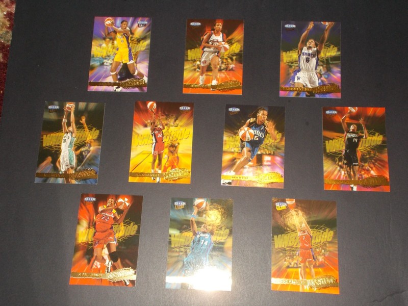 1999 Fleer Ultra WNBA Attitude Insert Set (10) (WNBA) Pack-Fresh !!!
