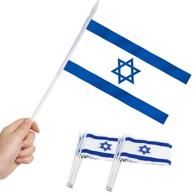 Anley Mini Flag Hand Held Small Miniature Flags on Stick Fade Resistant ...