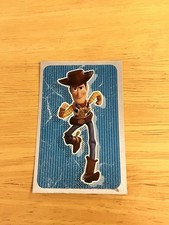 woody toy story 4 panini sticker X1 foil