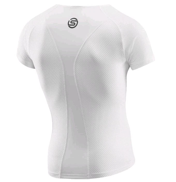 SKINS Mens Cycle base layer Short Sleeve Top Size XS fitness training Gym  - Image 2 of 2