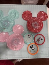 Mini Mickey Shaped Pool Drink Floats  Dive Rings