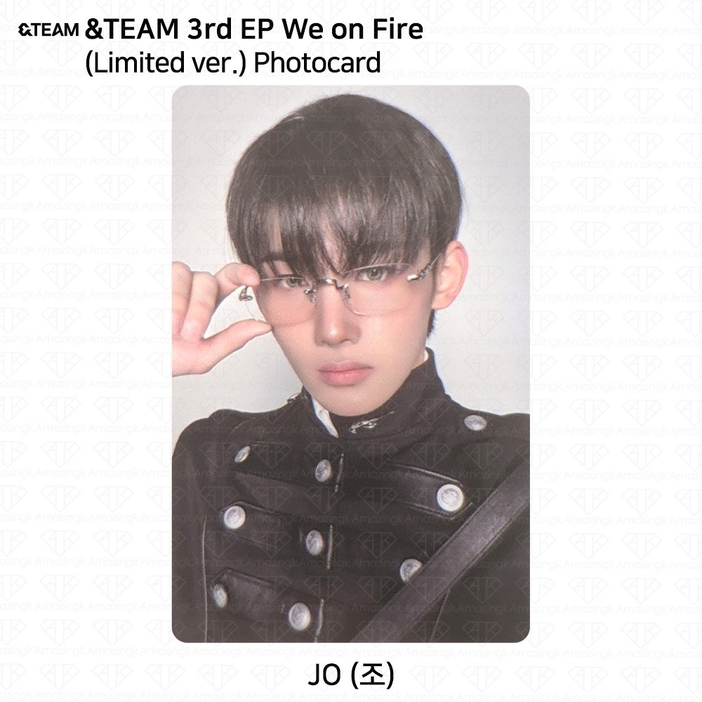 &TEAM The 3rd EP Album We on Fire Limited/Standard/Solo ver