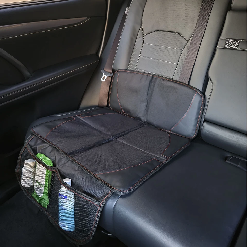 Kindersitzunterlage Schutzunterlage Schutzbezug Kindersitz Auto Sitzschoner KFZ - Bild 3 von 4