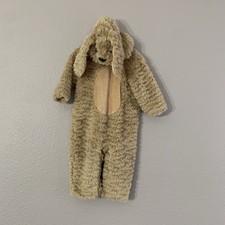 Pottery Barn Kids Baby Dog Costume 12-24 Puppy Doggie Cozy Super Soft Role Play