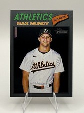 2026 Topps Heritage - Max Muncy #105 DARK GRAY Oakland Athletics 