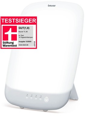 BEURER Tageslichtlampe TL 85 (60842) 4 Stufen bis 10.000 Lux UF-frei LED Touch