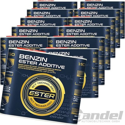 12x 450mL MANNOL BENZIN ESTER ADDITIV MOTORREINIGER KRAFTSTOFF SYSTEM REINIGER