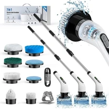 Electric Spin Scrubber,1200RPM Cordless Shower Scrubber