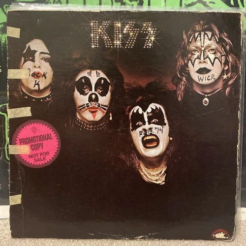 Kiss~Orig'74 Casablanca NB-9001  Promo DJ HYPES 1st Press-*COVER ONLY*