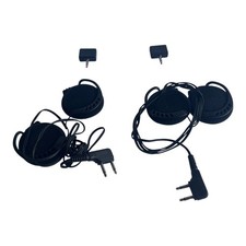 2x Delta Over-Ear Headsets 2-Pin Connector for Radio/Communication