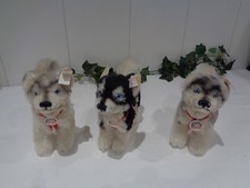 Steiff, Fulda-Edition, 3 Husky´s, mit Ident�...