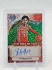 KIYAN ANTHONY 2025-26 BOWMAN U BEST OF 2025 GREEN MINI DIAMOND AUTO /99 Q0208
