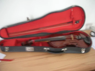 Alte Geige,  innen mit Zettel Stradivarius Model 1713 - Bild 1 von 4