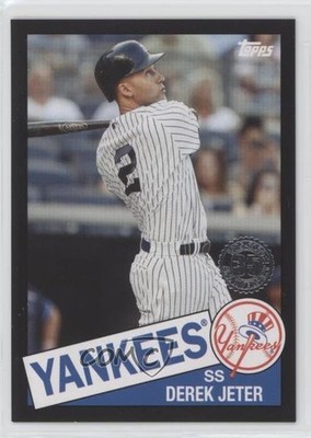2020 Topps Update 1985 Topps Baseball Black /299 Derek Jeter #85TB-1 HOF 00jz
