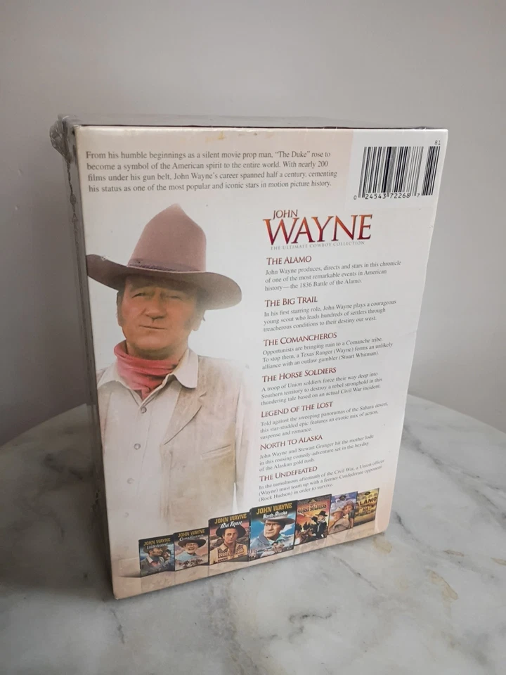 JOHN WAYNE THE ULITMATE COWBOY COLLECTION DVDS 7 MOVIES New Sealed - Image 3 of 3