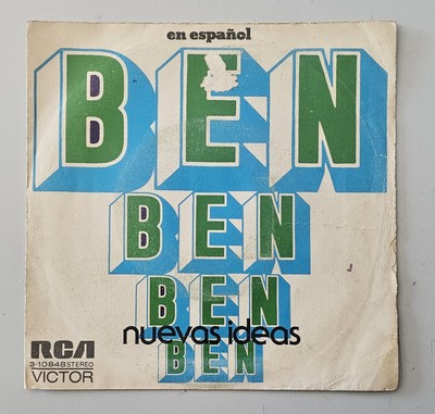 NUEVAS IDEAS Ben +1 Spain RCA 1973 Groovy Sunshine Popsike  Dancer RARE