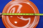 Vintage Fiesta Red 15 Chop Plate HLC USA Serving Platter 1936-1969 Era RARE EXC — photo 8