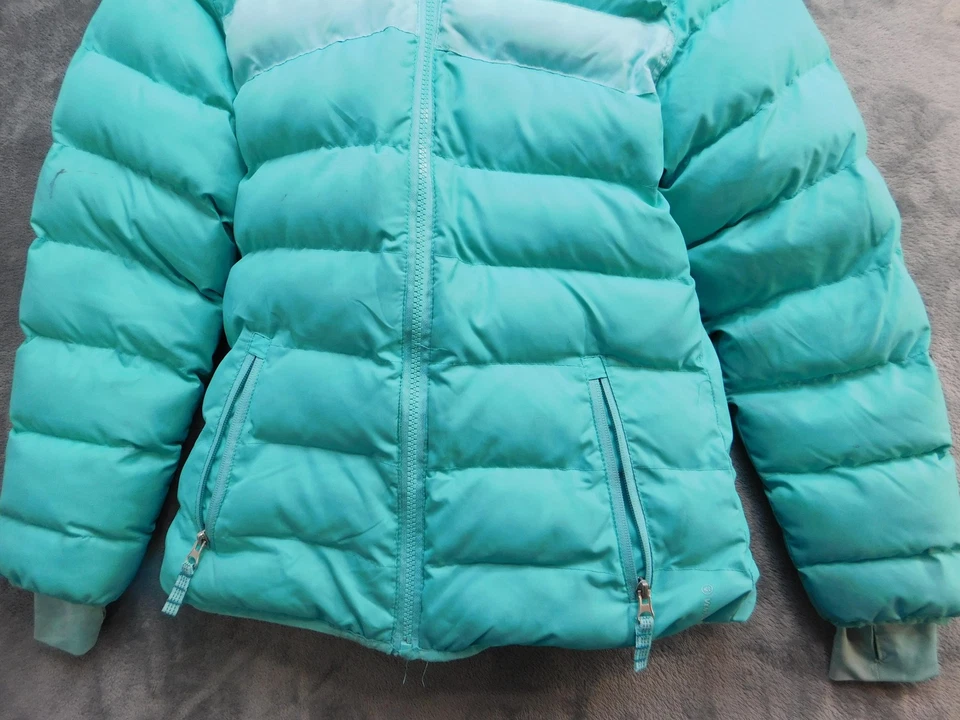 C9 by Champion Jacket Youth Medium 7-8 Hooded Puffer VentureLoft Fleece Lined - Image 4 of 4