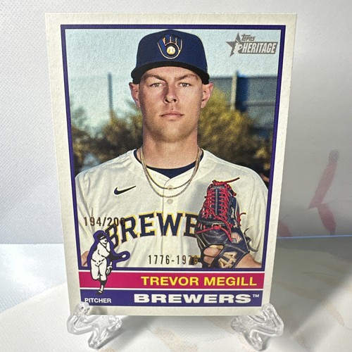 2025 Topps Heritage #210 Trevor Megill | Baseball Card