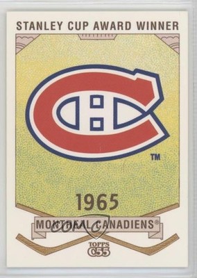 2003-04 Topps C55 Stanley Cup Winners Montreal Canadiens 1965 Team #SCW39 0c3