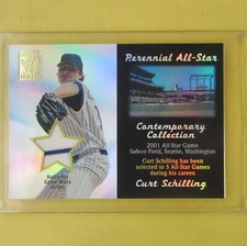 CURT SCHILLING 2003 Topps Tribute Perennial All-Star Memo. #PA-CS  Diamondbacks