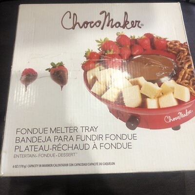  Choco Maker Chocolate Fondue Melter Tray
