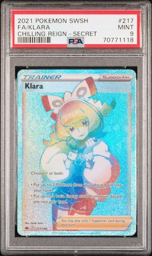 Klara graded PSA 9 for sale on eBay