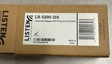 Listen Technologies LR-5200-216 Advanced Intelligent DSP RF Receiver 216 MHz 