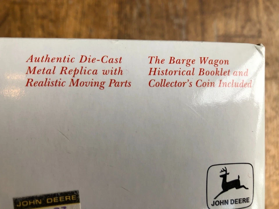 John Deere "Barge Wagon" Precision Classics vagón de grano de Ertl en escala 1/16 Foto 3 de 4