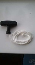 PULL START ROPE AND HANDLE 4MM DIA ROPE OUTBOARD MOTOR LAWNMOWER ETC.,