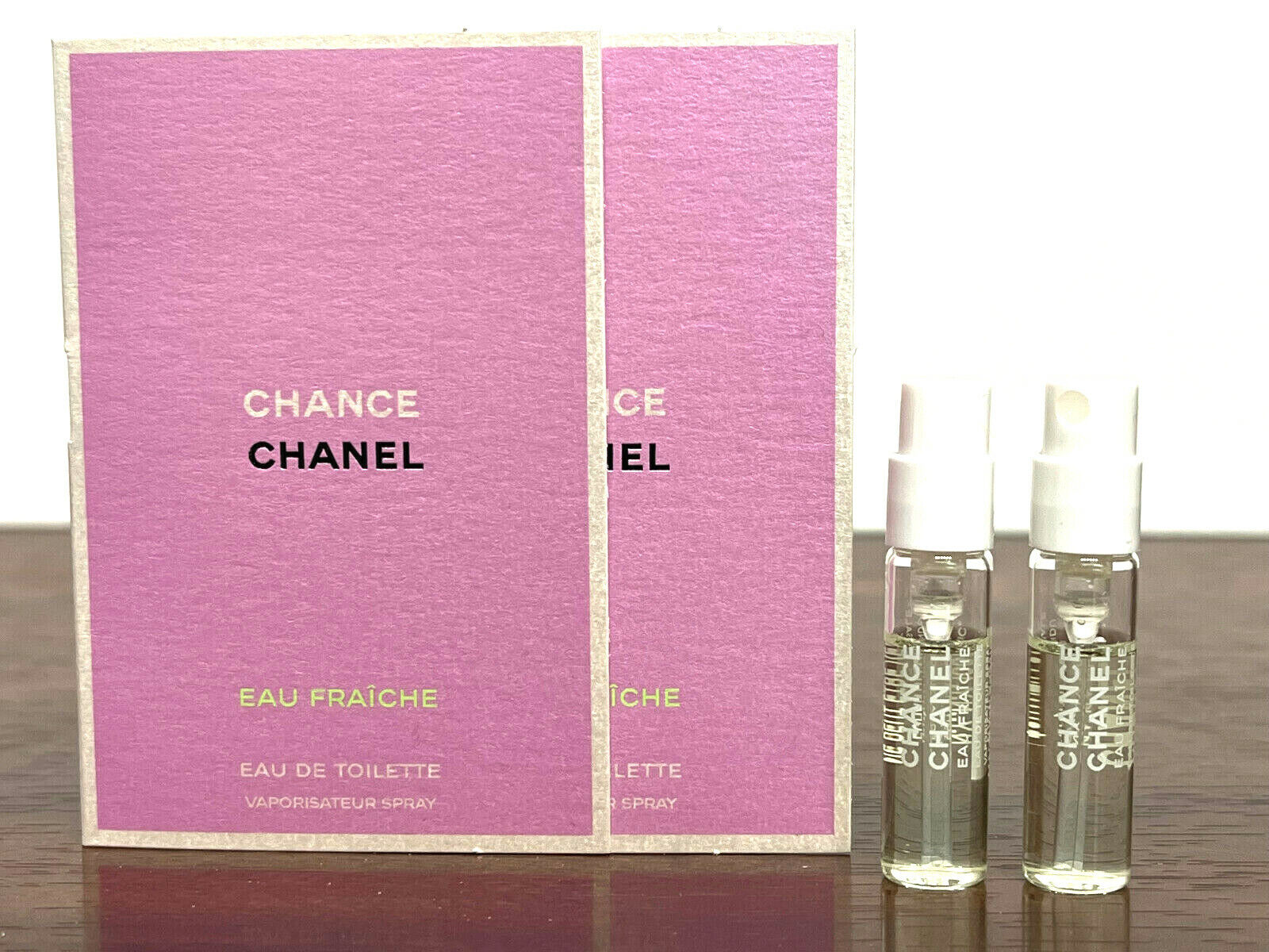 2x Chanel Chance Eau Fraiche EDT Spray Perfume Samples  /  EACH  NEW | eBay