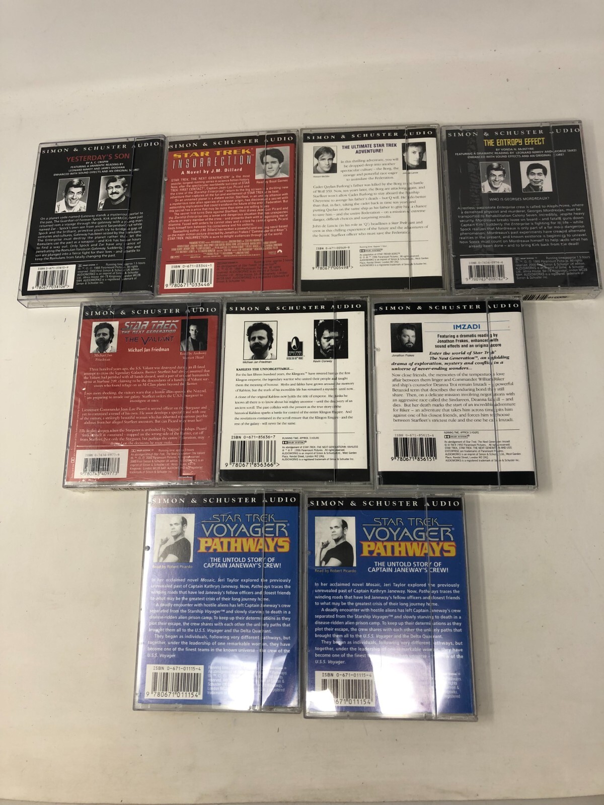 Star Trek Cassette Audio Books Job Lot Z3 eBay