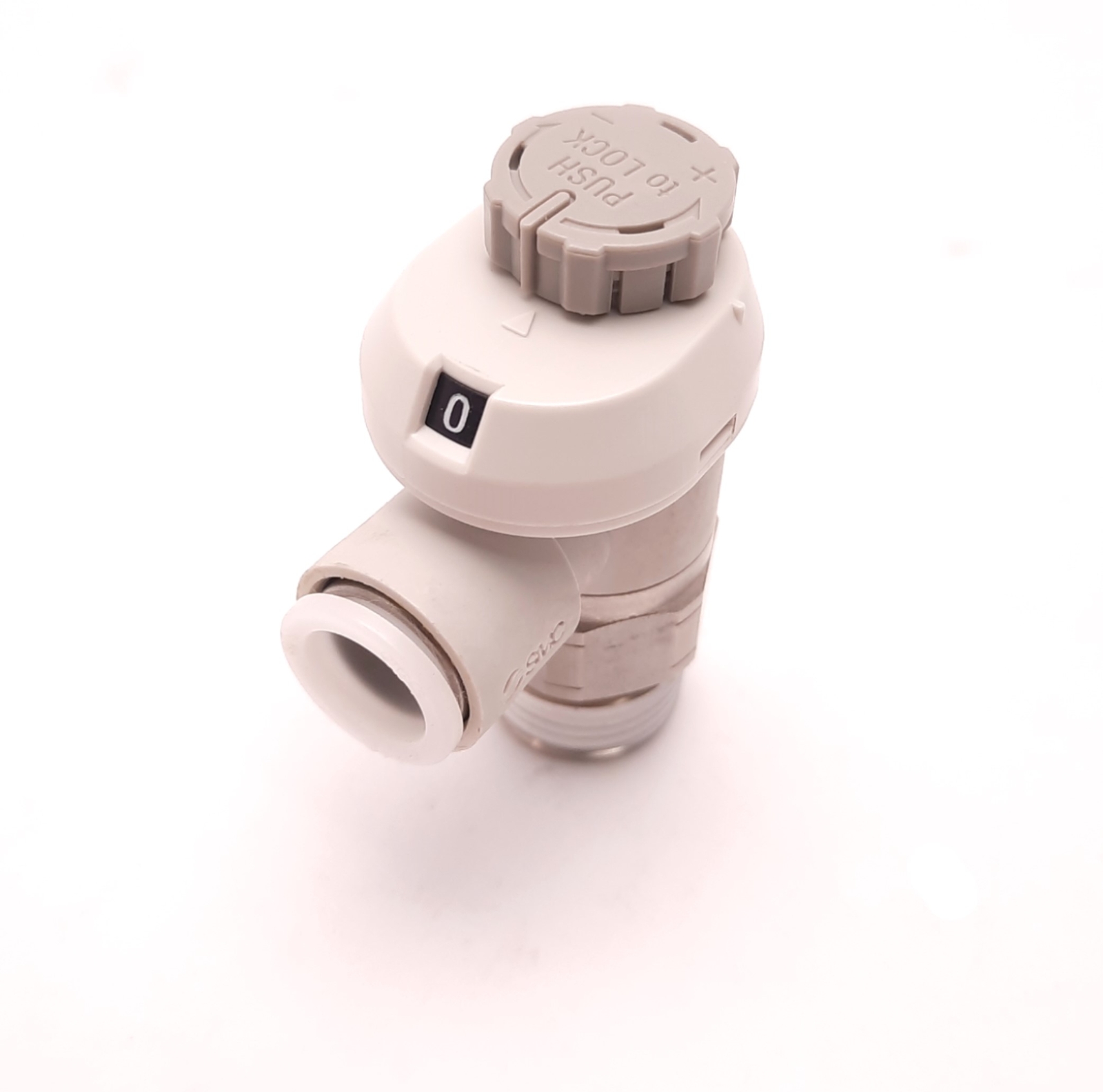 SMC AS3201FSG-N03-11S Speed Control Valve, Meter-Out,3/8 NPT, 3/8 Tube,One Touch