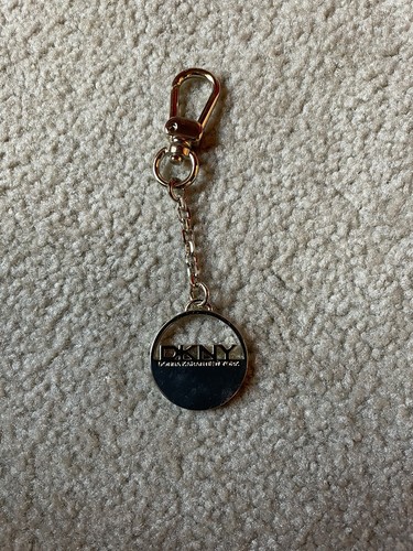 DKNY Donna Karan New York Gold Tone Key Chain Purse Handbag Charm | eBay