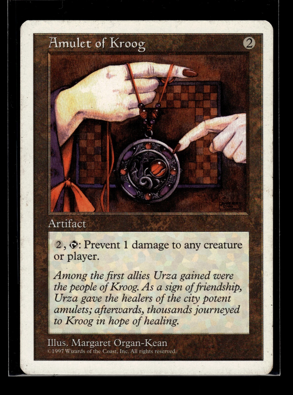 AMULET OF KROOG MTG Core Set 5th Edition #347 5ED(MP)(MTG)