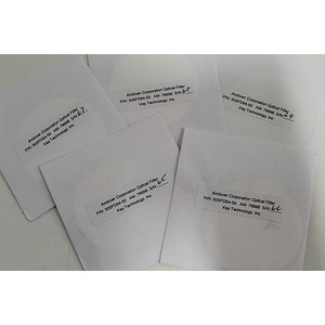 Lot of 5) New Andover Blue Dichroic Additive Optical 50.0 Filter Lens 505FD64-50