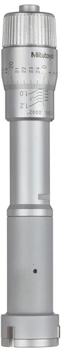 Mitutoyo 368-870 Holtest Type ll Vernier Inside Micrometer, Three-Point, 2-2.5" 