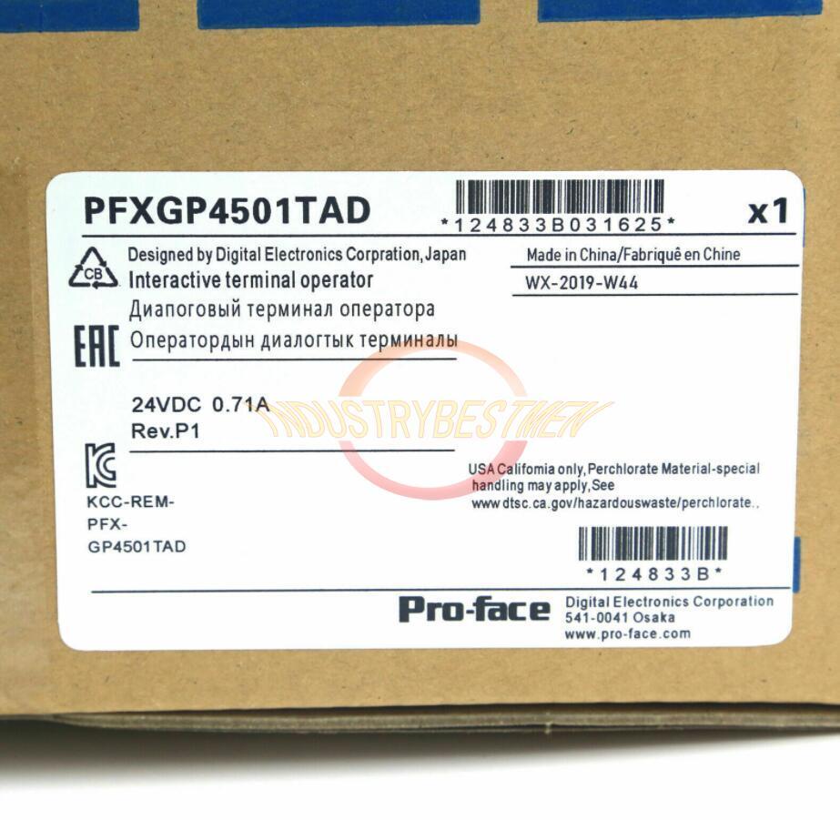 新品未開封 Pro-face PFXGP4501TAA PFXGP4501TAA タッチパネル GP4000シリーズ(スタンダード) 1個 Pro