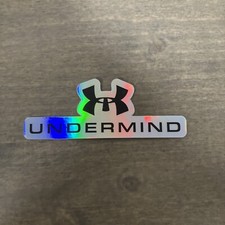 Phish Sticker Slap Decal 4x1.5  4 X 1.5 Inch UnderMind Under Mind Armour Lot Art