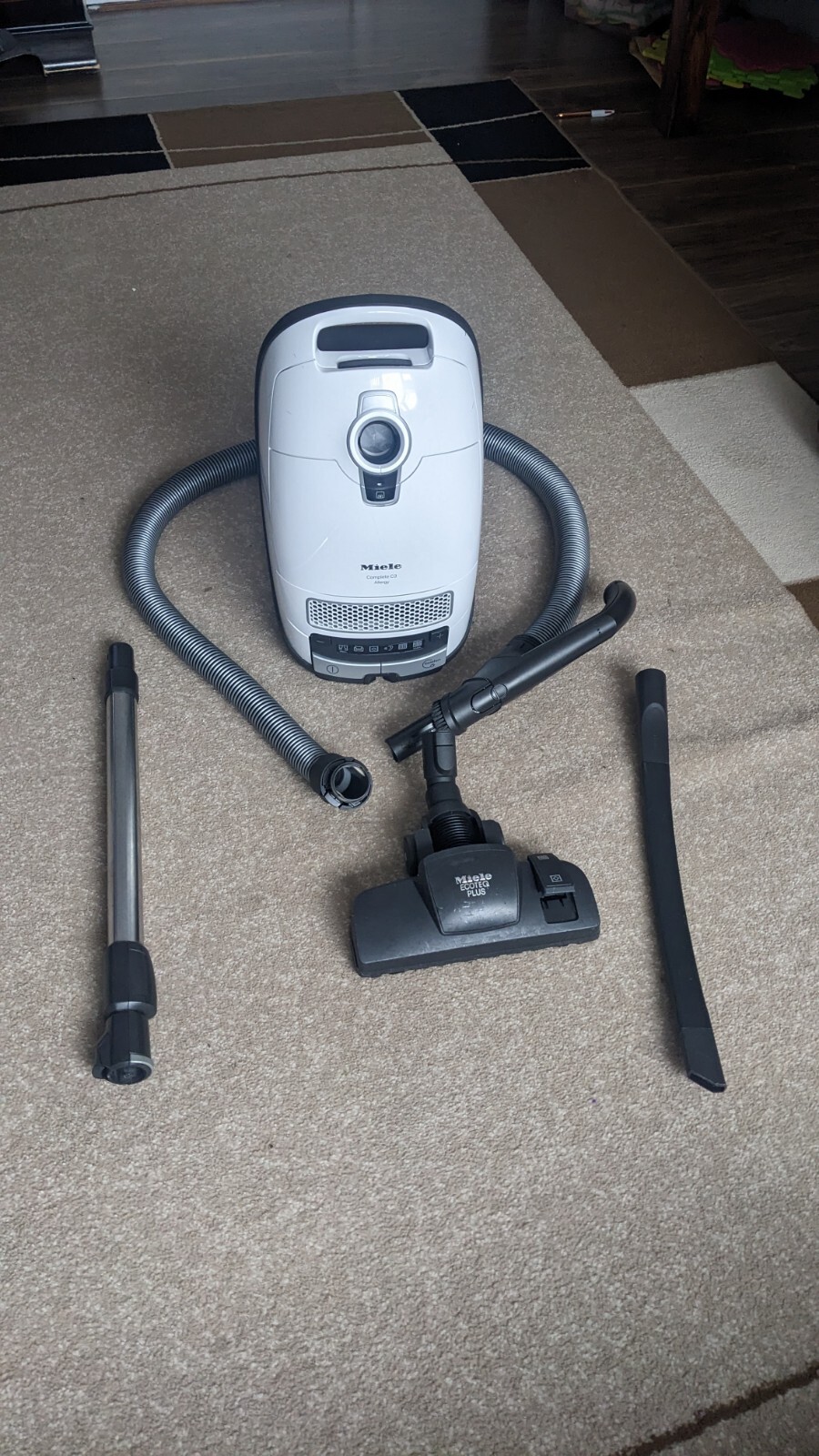 Miele Complete C3 Allergy Compact Vacuum Cleaner Lotus White SGFF5 4002516554547 eBay