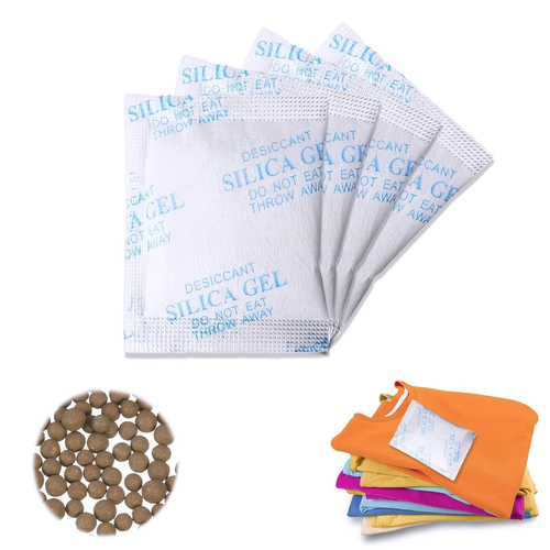 10g x 16 Stück Silicagel Beutel,Trockenmittel Silica Gel,Silica Beutel Wiederver