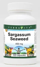 Sargassum Seaweed - 450 mg (100 Capsules)