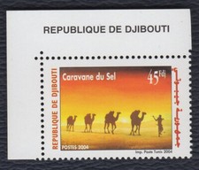 DJIBOUTI 2004, Camel Caravan, MNH, Sc 836, Mi 798, SG 1258, Yvert 855