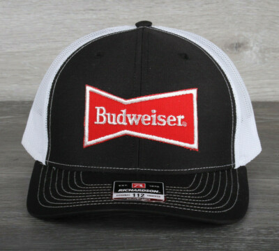 Vintage Budweiser Patch on a Richardson 112 Trucker Snapback Hat