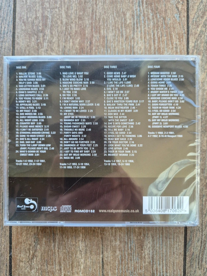 Muddy Waters 4CD The Chess Singles Collection & At the Newport 1960 - Bild 2 von 2