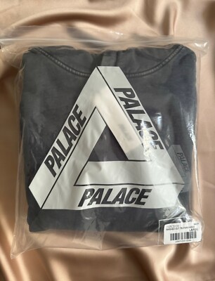 PALACE SKATEBOARDS PIGMENT WASHED OUT TRI-FERG HOODIE HOOD