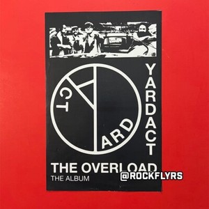 YARDACT "THE OVERLORD" 11X17 record store promo poster. LAST ONE!