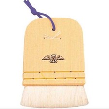 Japanese Geisha Kabuki Hinoki Wood Goat Hair 60mm Itahake Pro Stage Makeup Brush