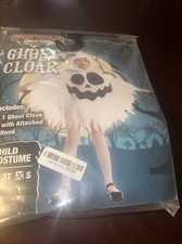 Ghost Kids Costume Size Small 5-7 