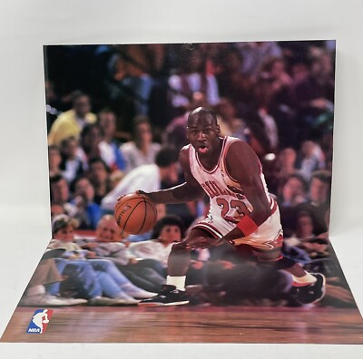 1989 Michael Jordan Wheaties Poster Set of 3, Which Combine to